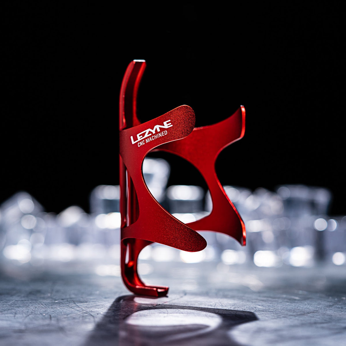 LEZYNE CNC ALLOY CAGE Flaschenhalter Mattschwarz