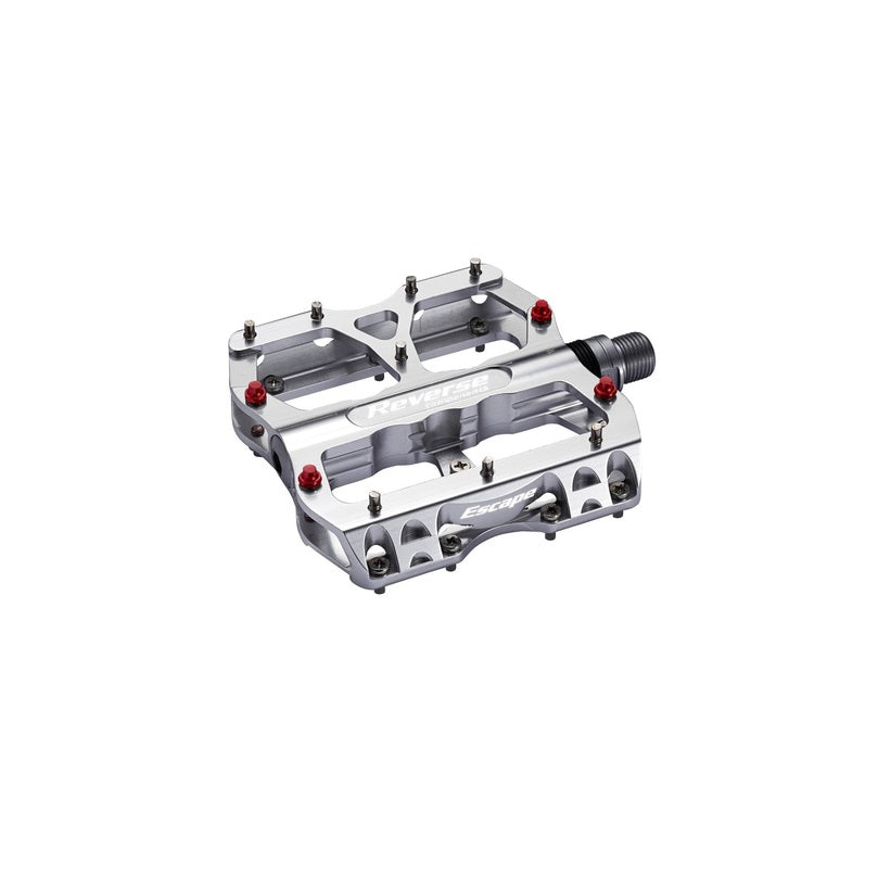Pédales Plates REVERSE COMPONENTS ESCAPE Chrome