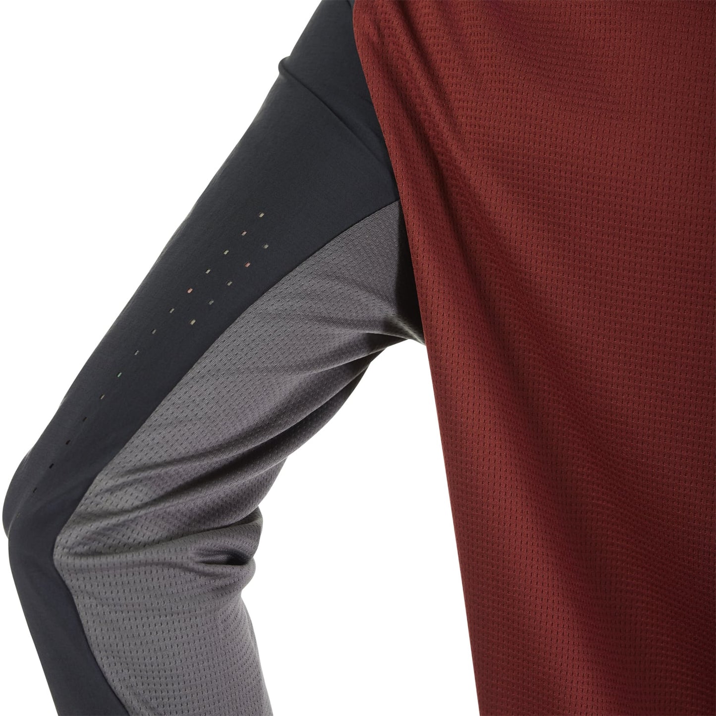 FOX DEFEND Trikot Langarm Bordeaux 2025