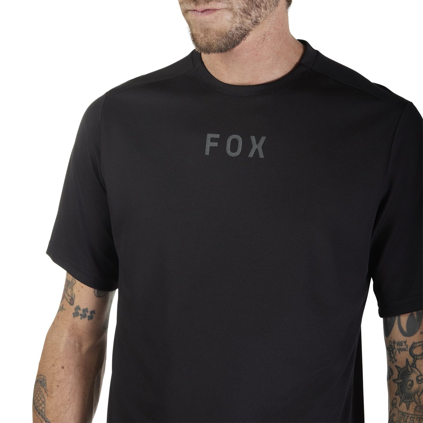 FOX RANGER WORDMARK Trikot Kurzarm Schwarz 2025
