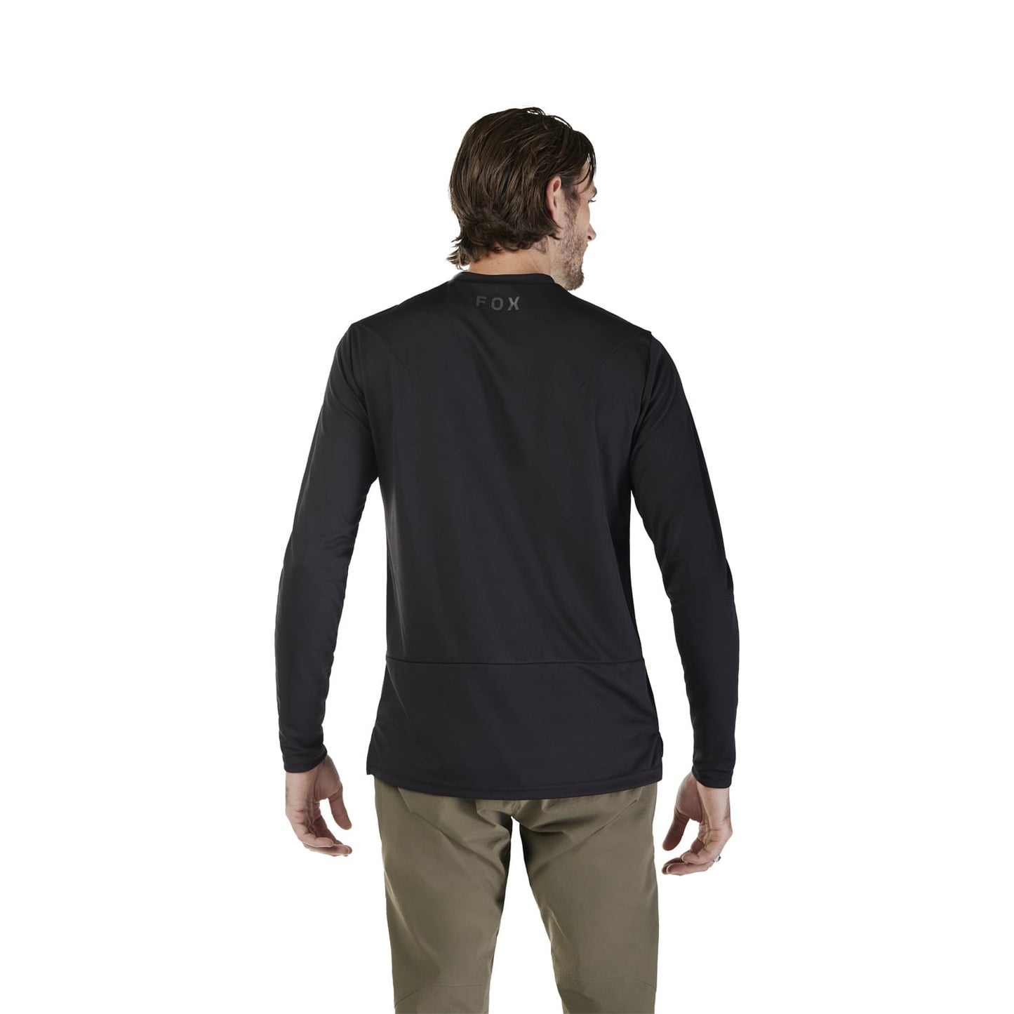 Maillot FOX RANGER HEAD Manches Longues Noir 2025