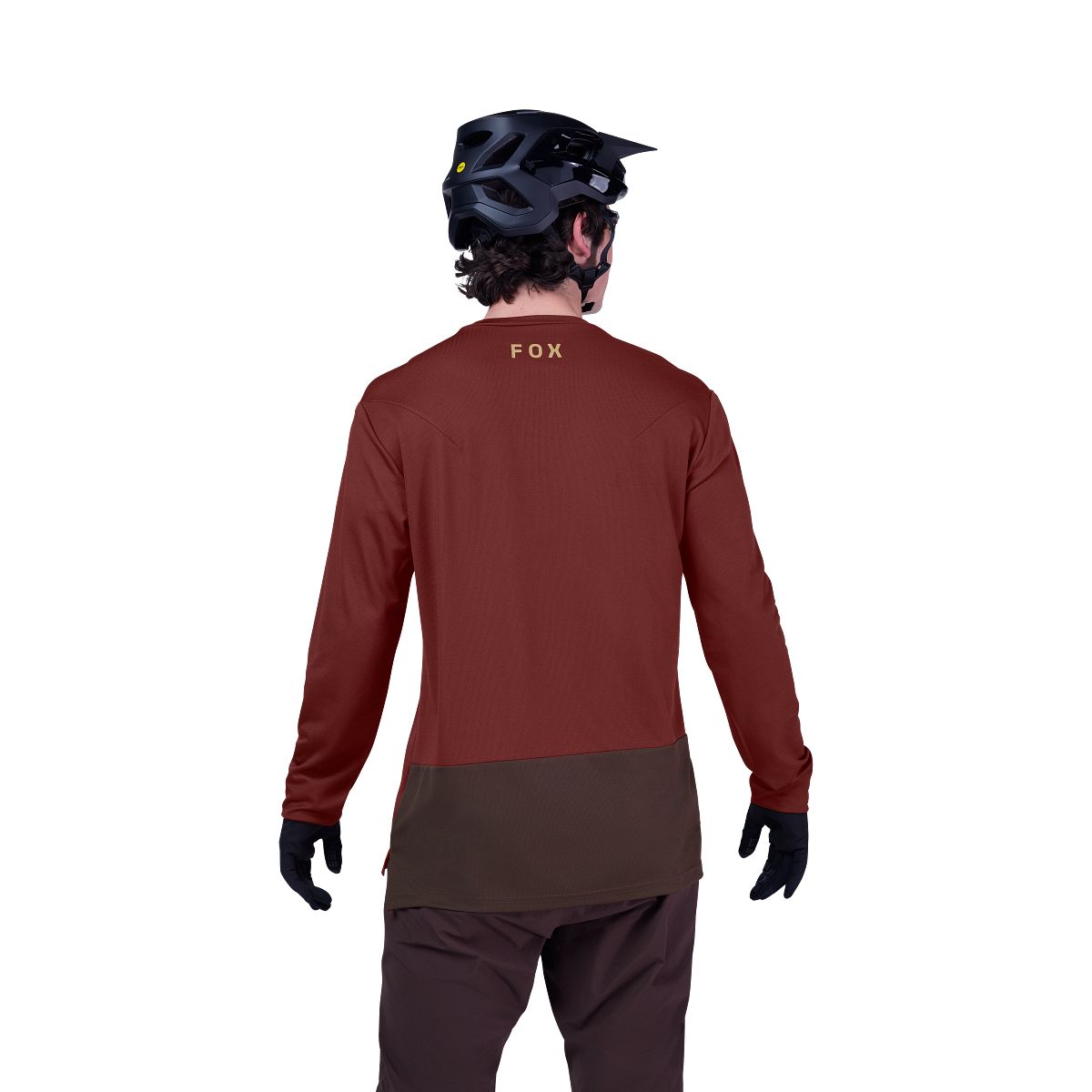 FOX RANGER FOX HEAD Trikot Langarm Bordeaux