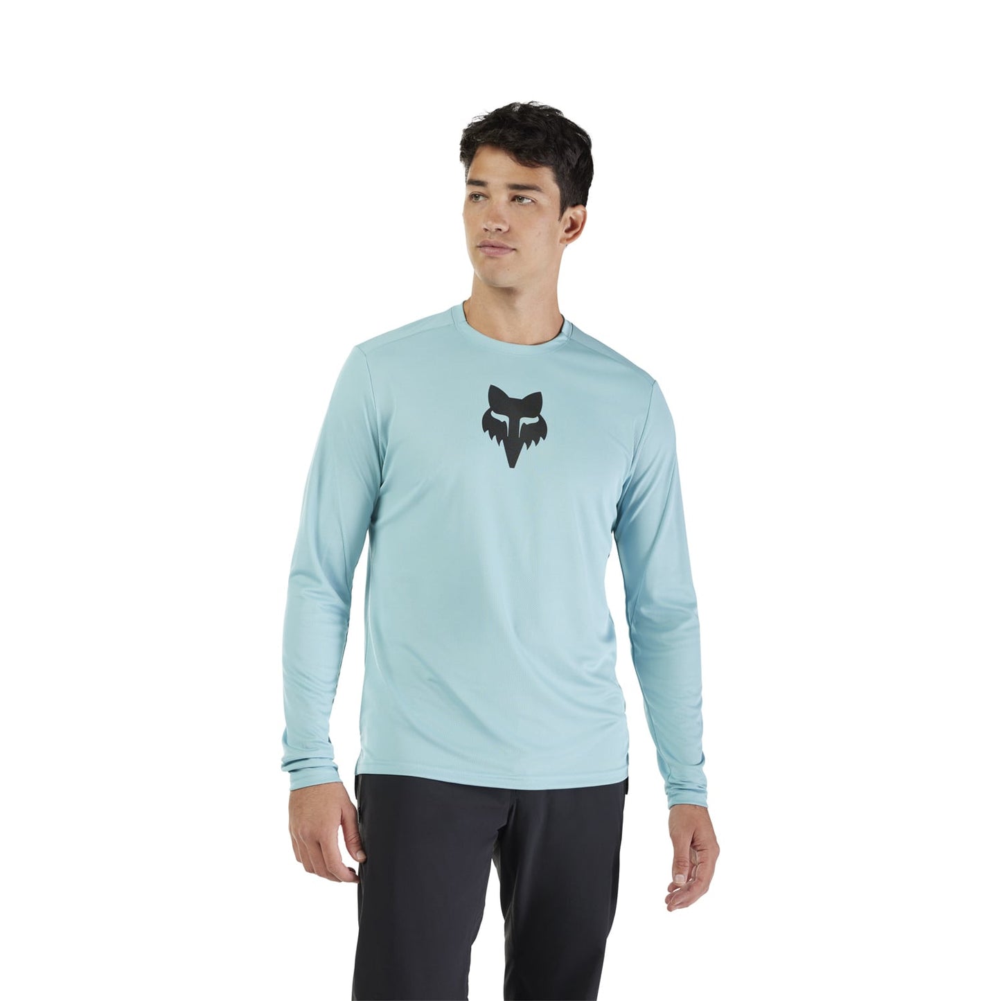 Maillot FOX RANGER HEAD Manches Longues Bleu 2025