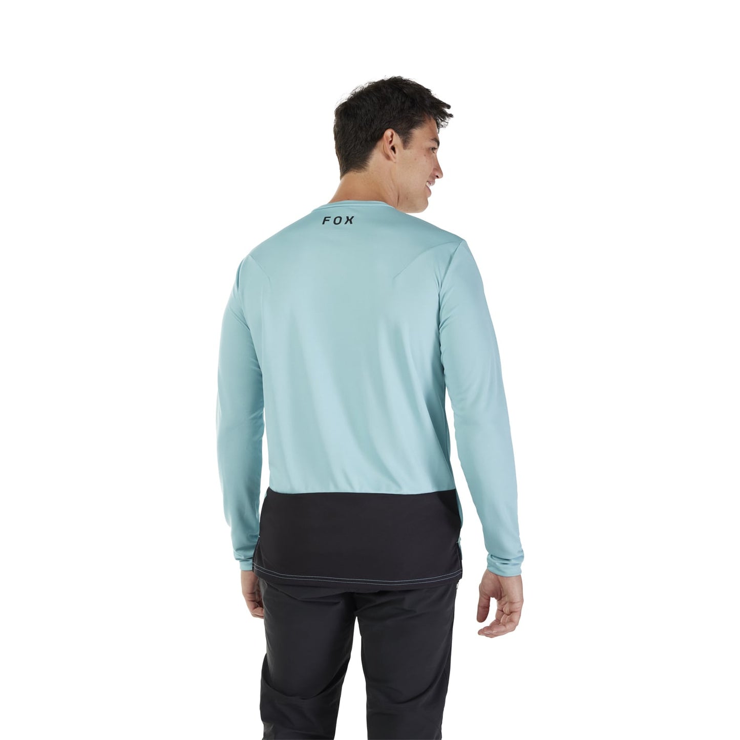 Maillot FOX RANGER HEAD Manches Longues Bleu 2025