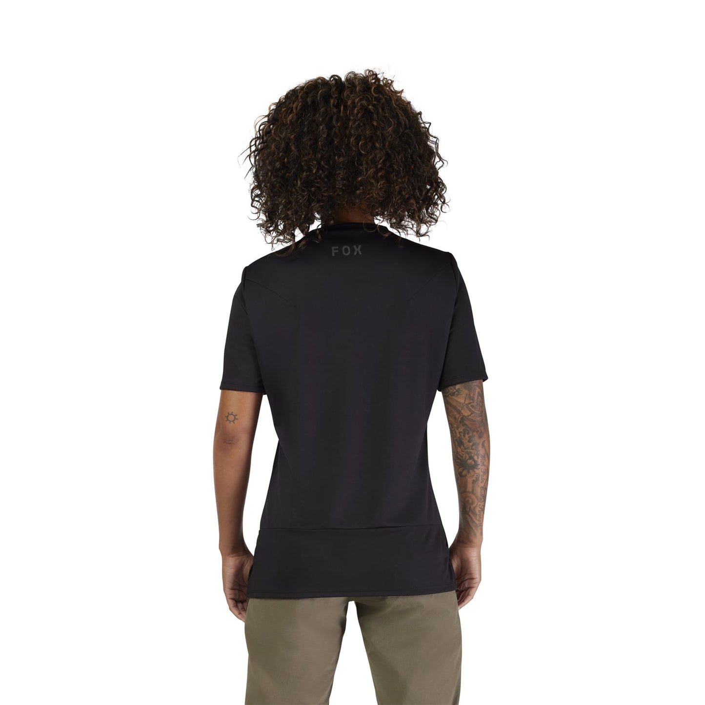 Maillot FOX RANGER HEAD Femme Manches Courtes Noir 2025