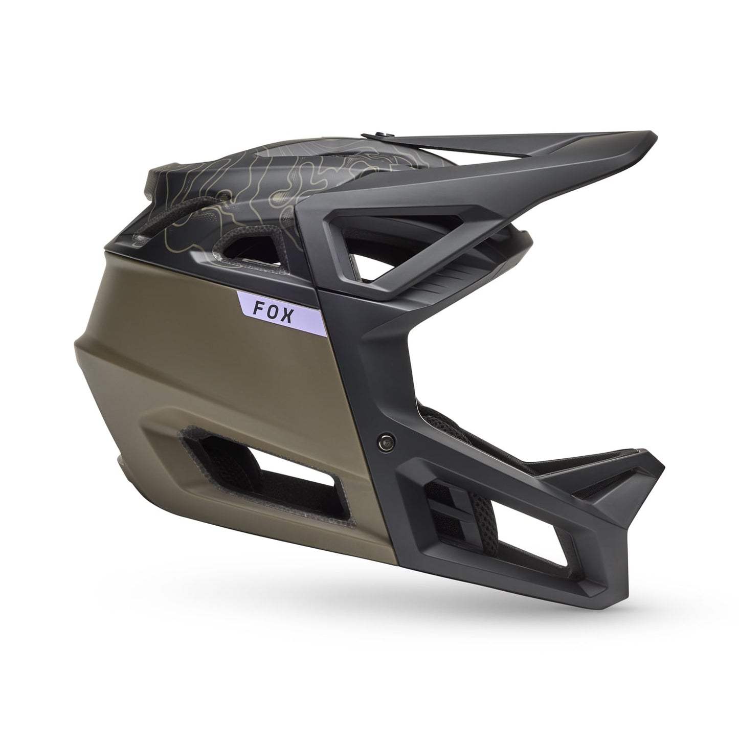 Casque VTT FOX PROFRAME FREQUENCY MIPS Kaki/Noir