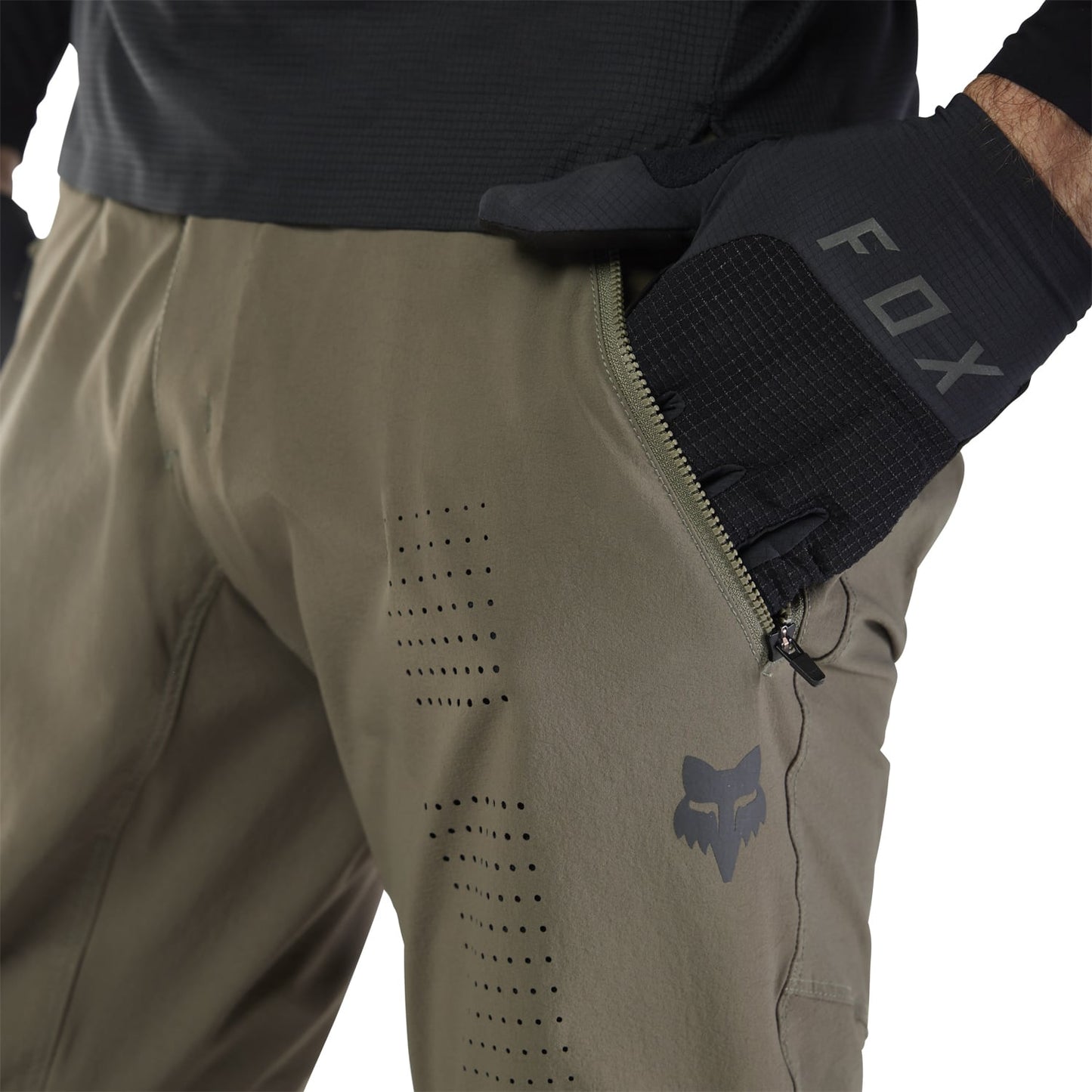 Pantalon FOX FLEXAIR Kaki 2025