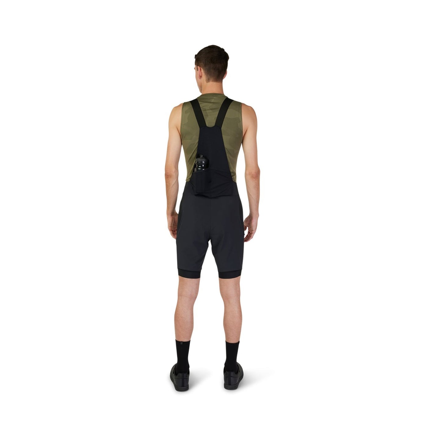 Cuissard-Short à Bretelles FOX FLEXAIR ASCENT CARGO Noir 2025