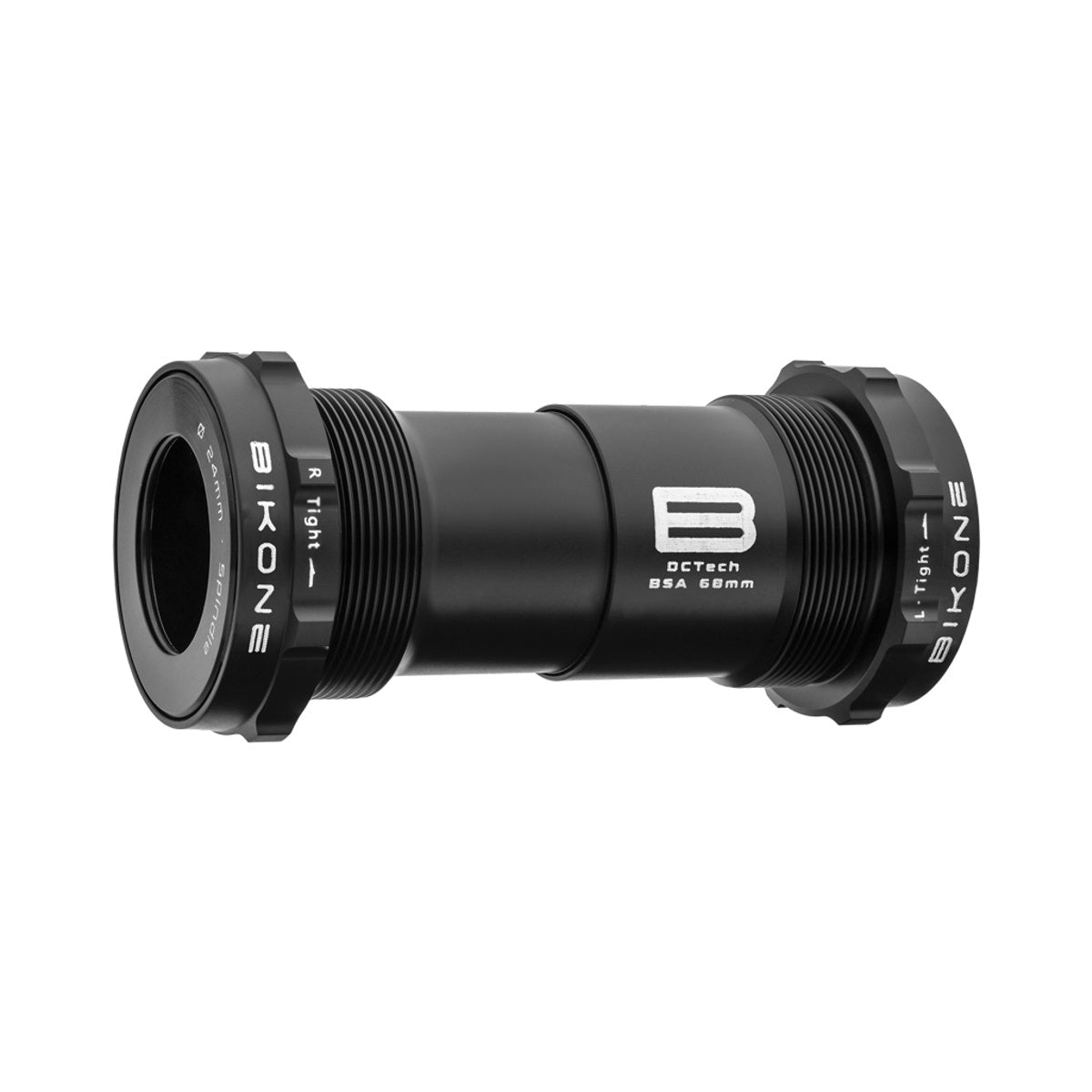 Boîtier de Pédalier BIKONE BSA Acier Axe 24mm