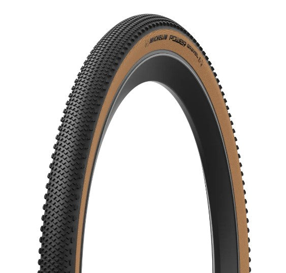 Pneu MICHELIN POWER GRAVEL Competition Line 700x40c Tubeless Ready Marron