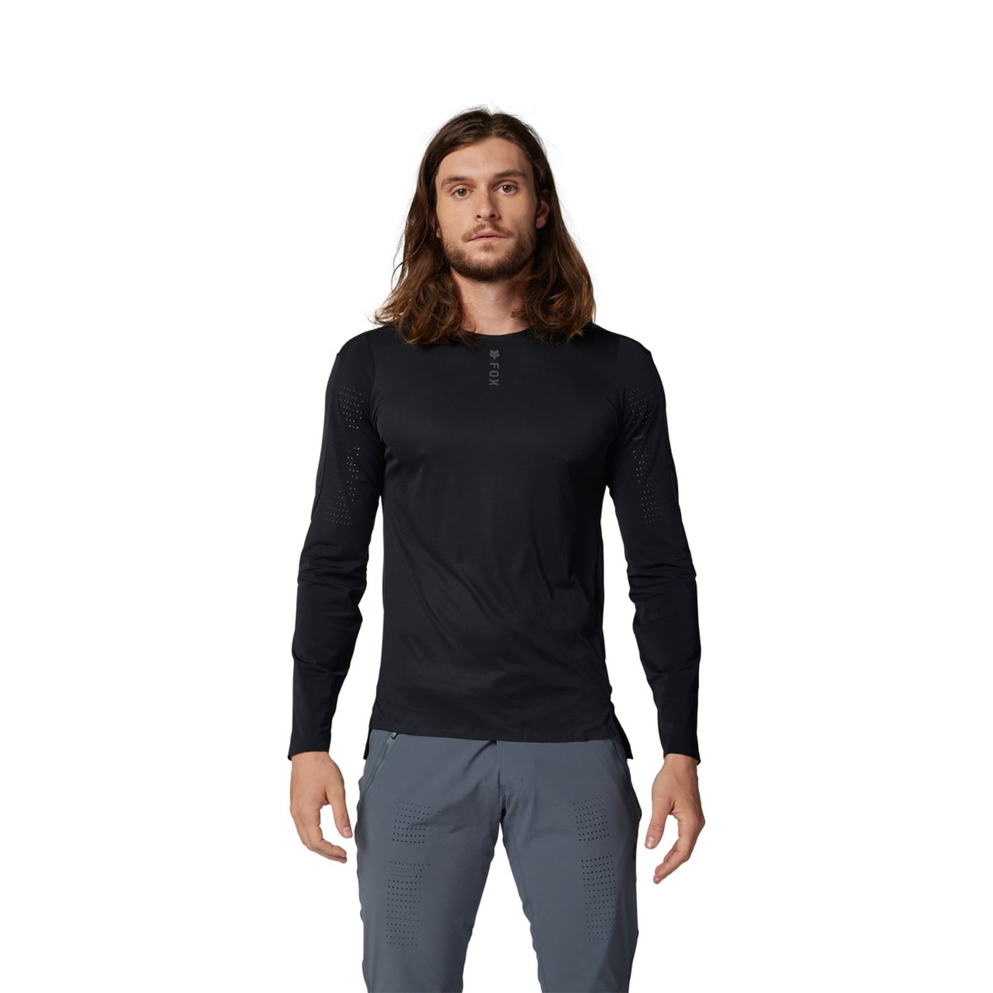 FOX FLEXAIR PRO Trikot Langarm Schwarz 2025