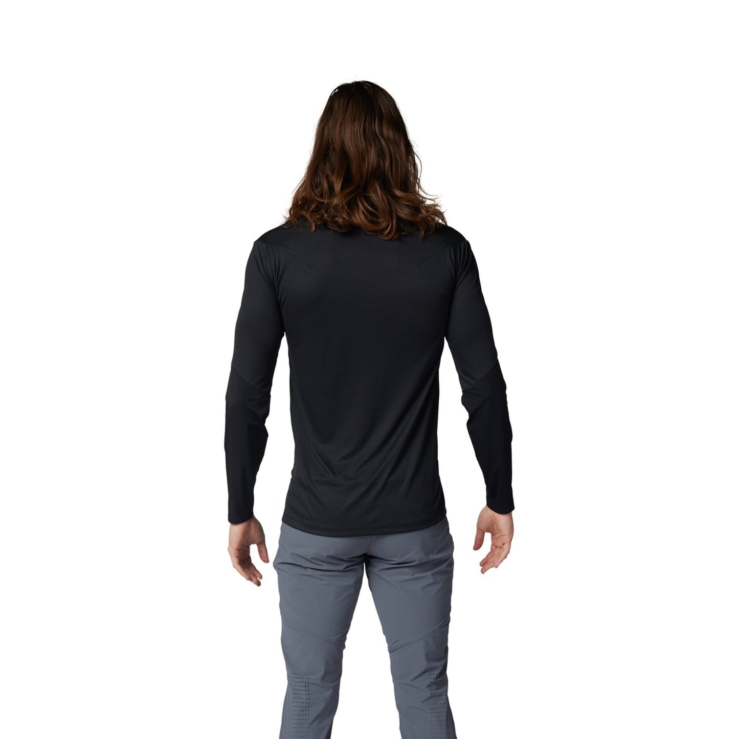 FOX FLEXAIR PRO Trikot Langarm Schwarz 2025