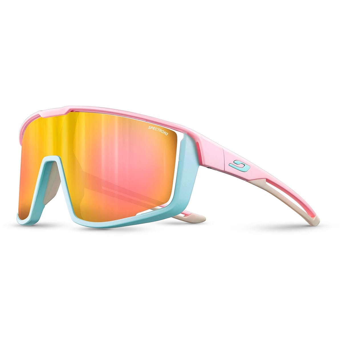 Lunettes JULBO FURY Rose Pastel/Violet Spectron 3CF Smoke