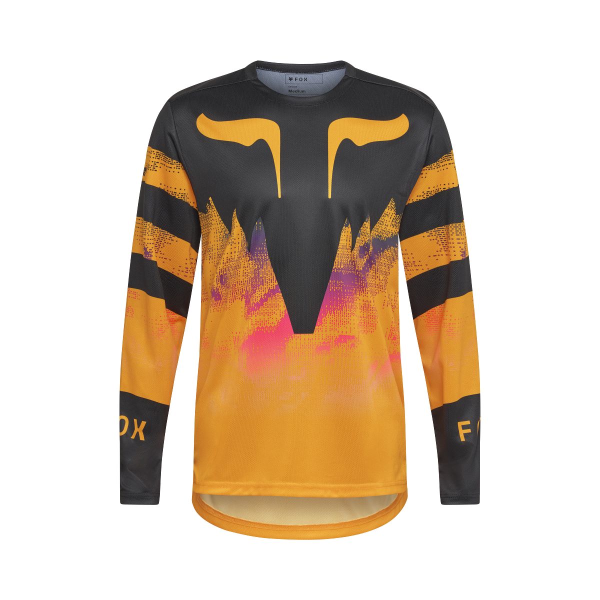 FOX RANGER KAIROS Trikot Langarm Schwarz/Orange