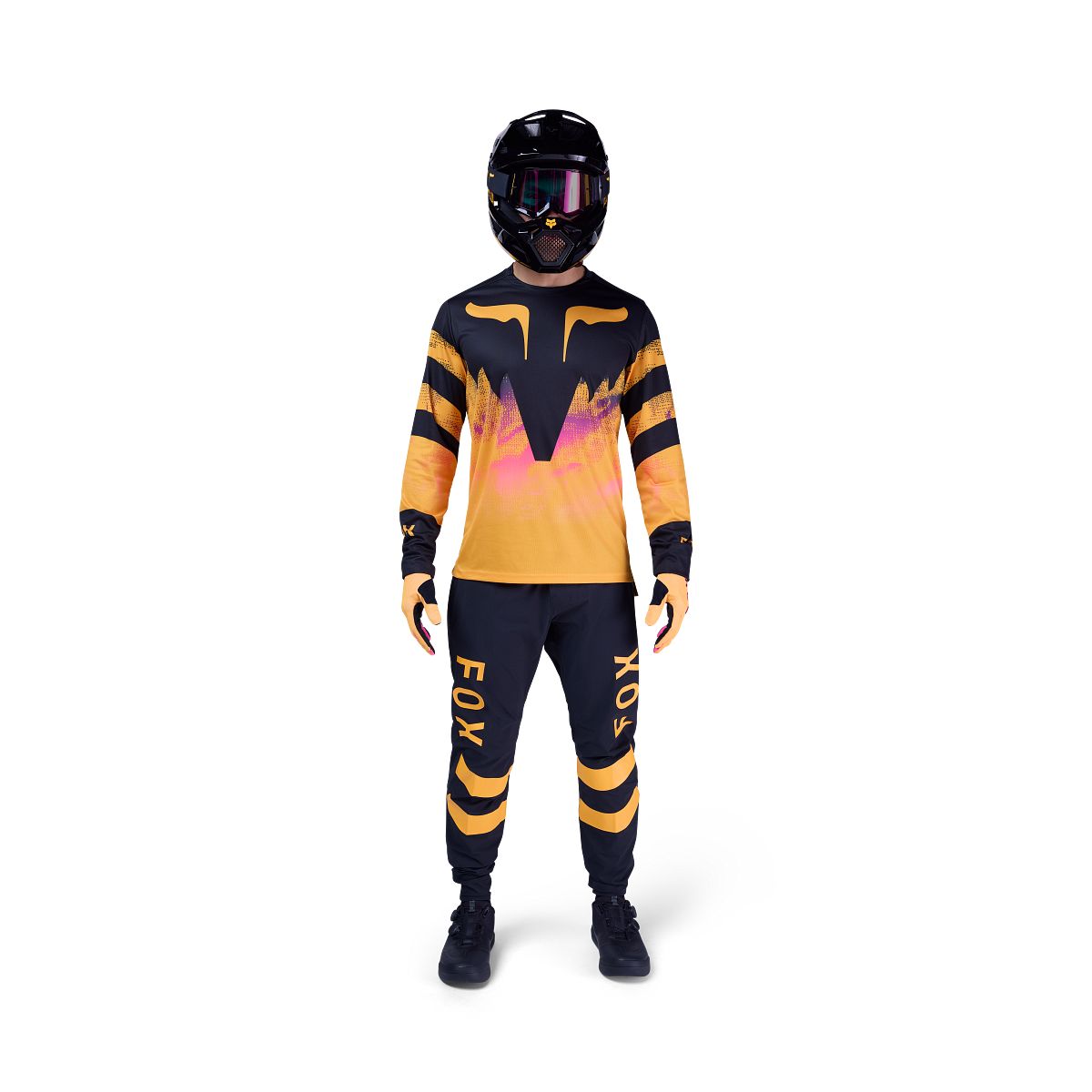 FOX RANGER KAIROS Trikot Langarm Schwarz/Orange