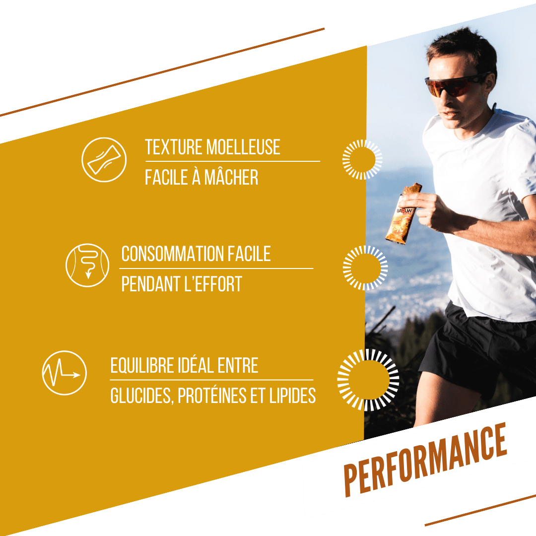 Barre Énergétique BAOUW BIO EXTRA Mangue Cajou (50g)