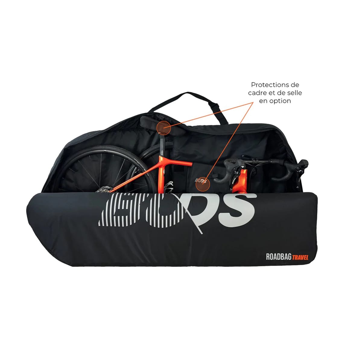 Housse de Vélo Route BUDS ROADBAG TRAVEL (spécial Avion) Noir