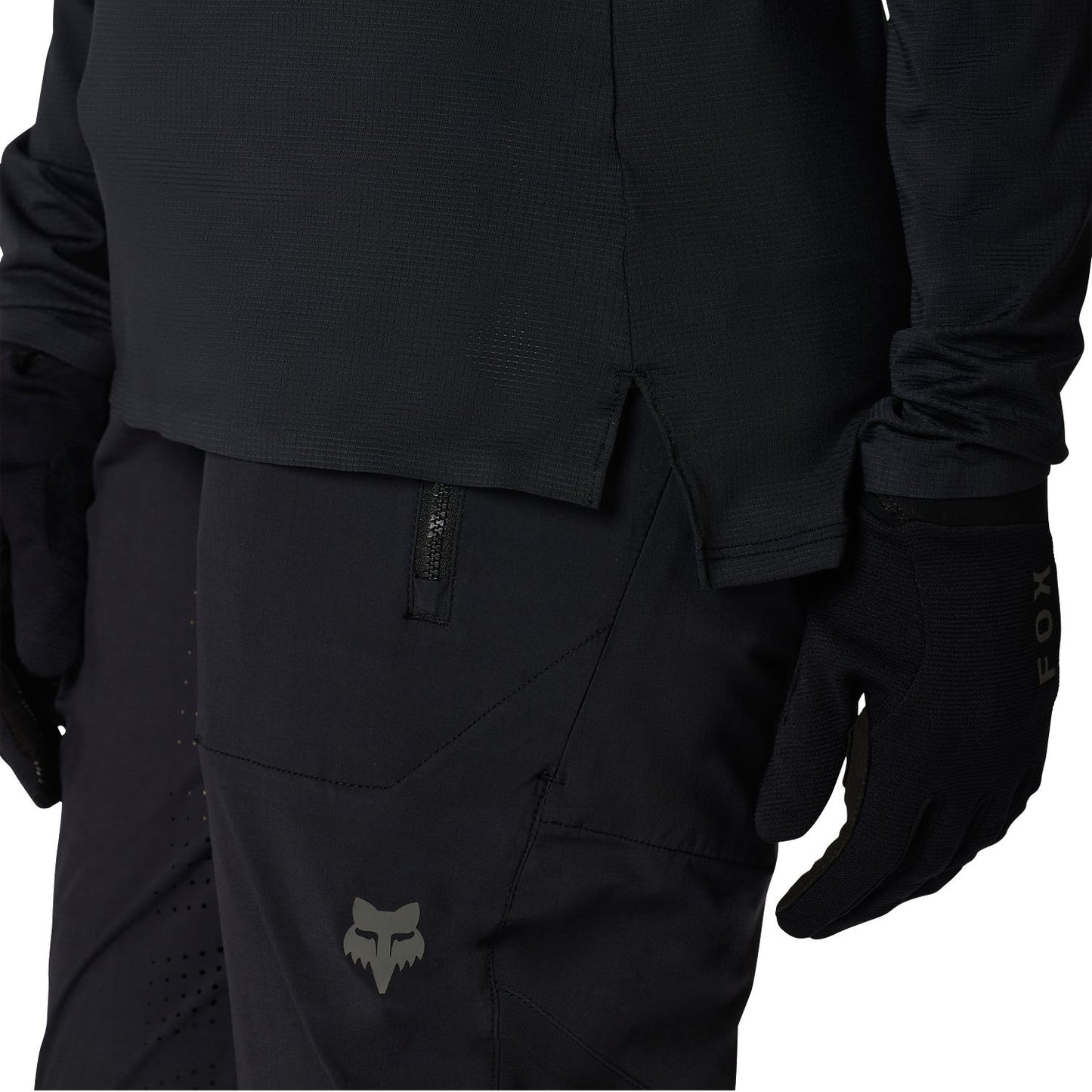 Maillot FOX FLEXAIR Femme Manches Longues Noir