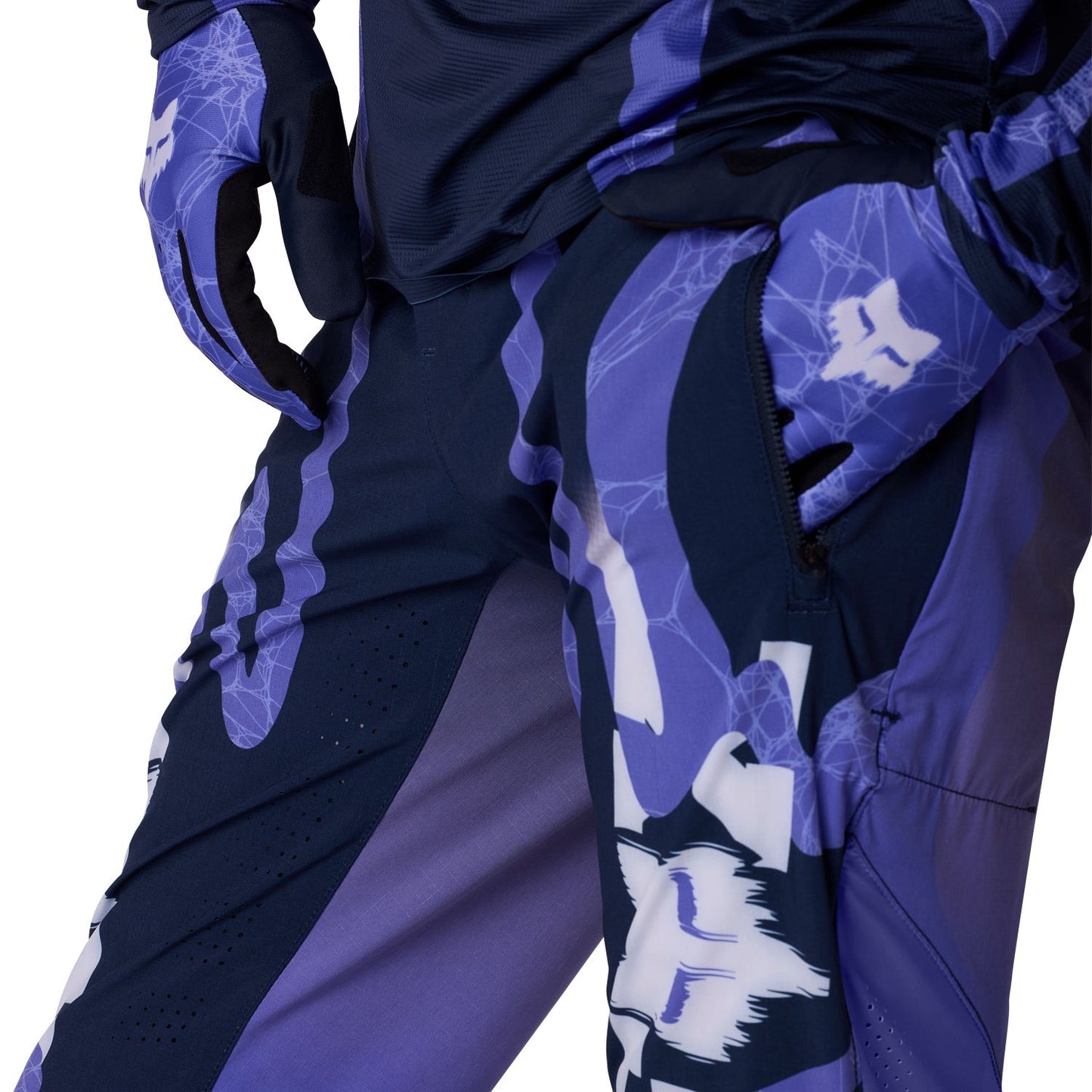 Pantalon FOX FLEXAIR DIFFUSE SE Violet Blueberry