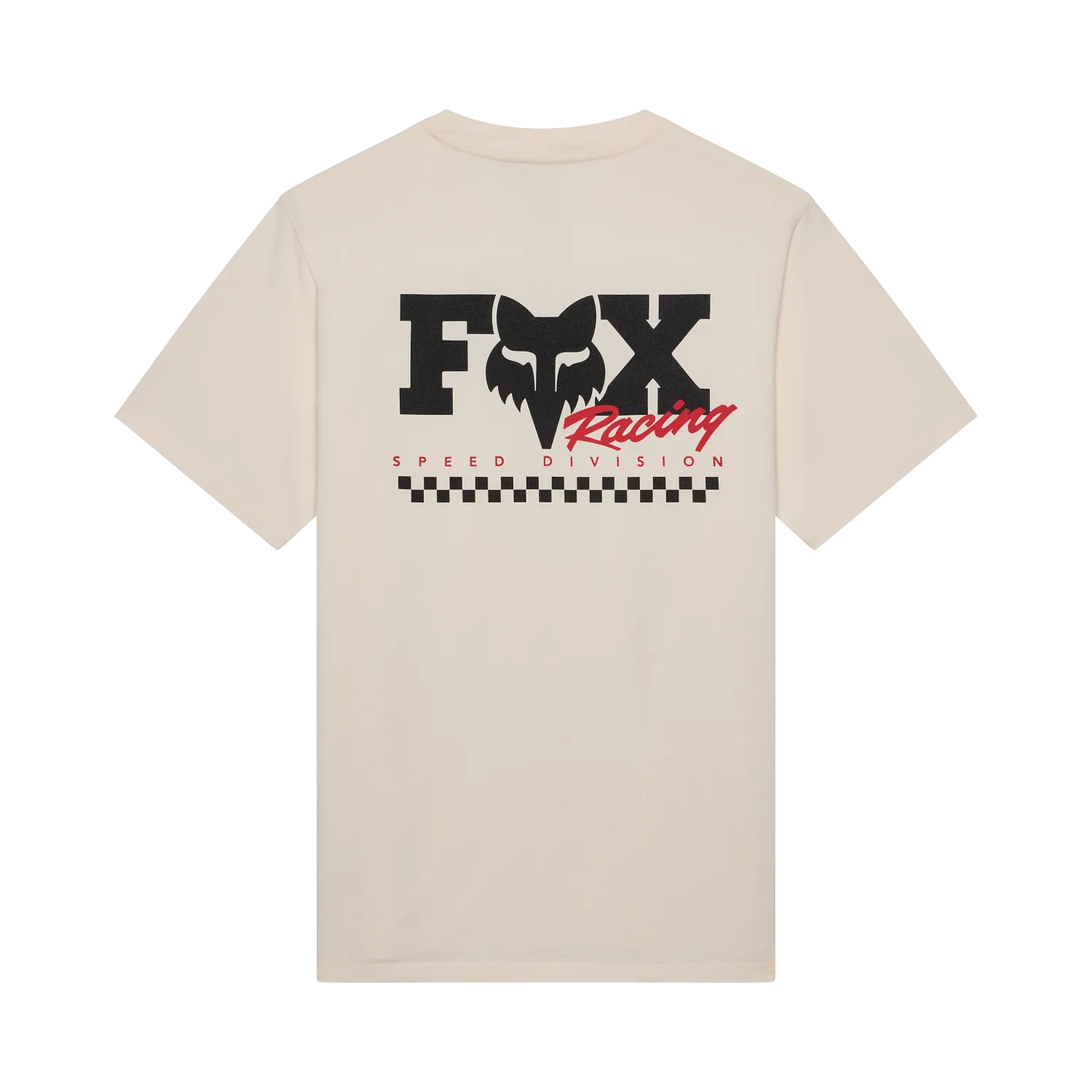 T-Shirt FOX CHECKER 195 ORIGINAL Kurzärmlig Gebrochenes Weiß