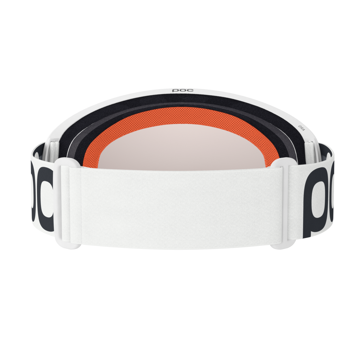 Masque POC ORA Blanc Écran Clarity Trail Cloudy Brown