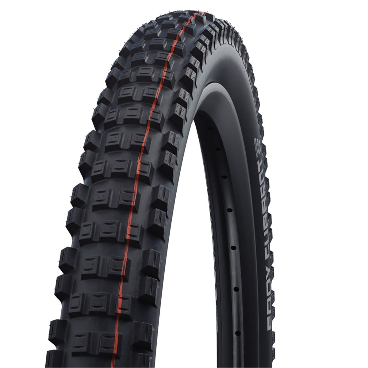 Pneu SCHWALBE EDDY CURRENT REAR 27.5x2.80 ADDIX SOFT SUPERTRAIL Tubeless Ready Souple Noir