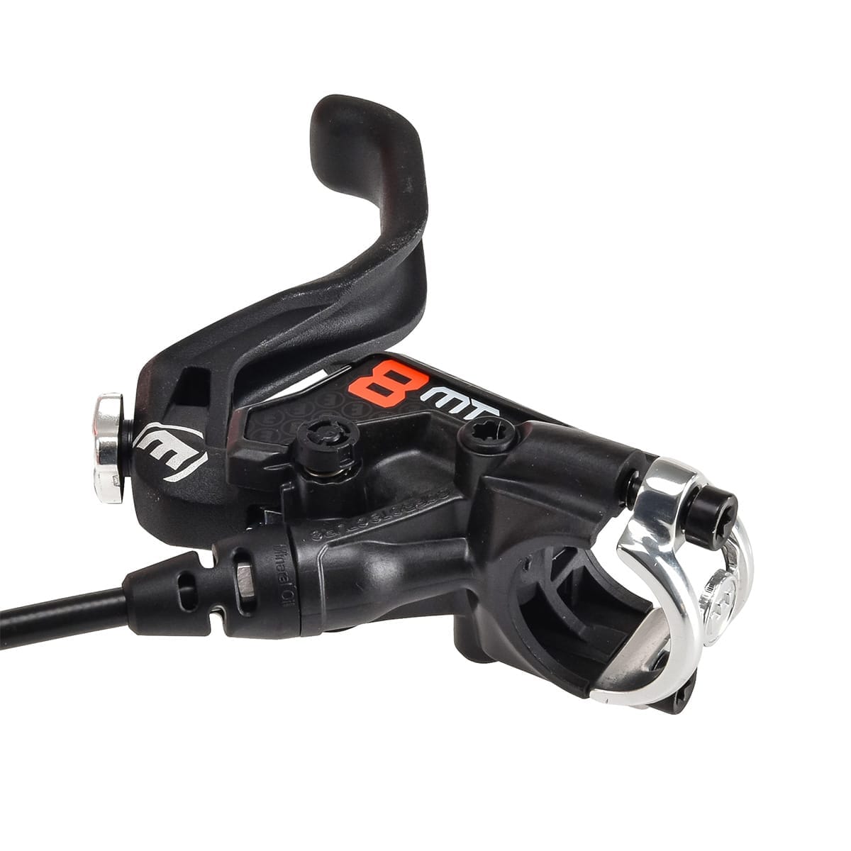 Paar MAGURA MT8 PRO Bremsen ohne Scheibe Schwarz/Silber