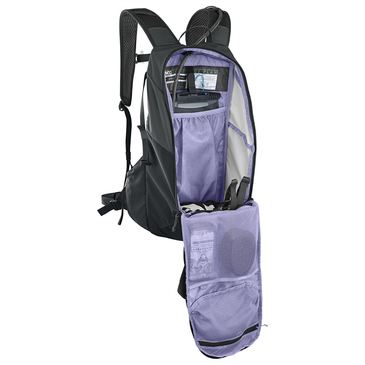 EVOC RIDE 16 L Rucksack Schwarz/Violett