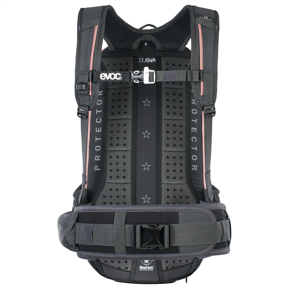 EVOC PROTECTOR FR ENDURO Rucksack mit integriertem Rückenteil 16 L Rosa