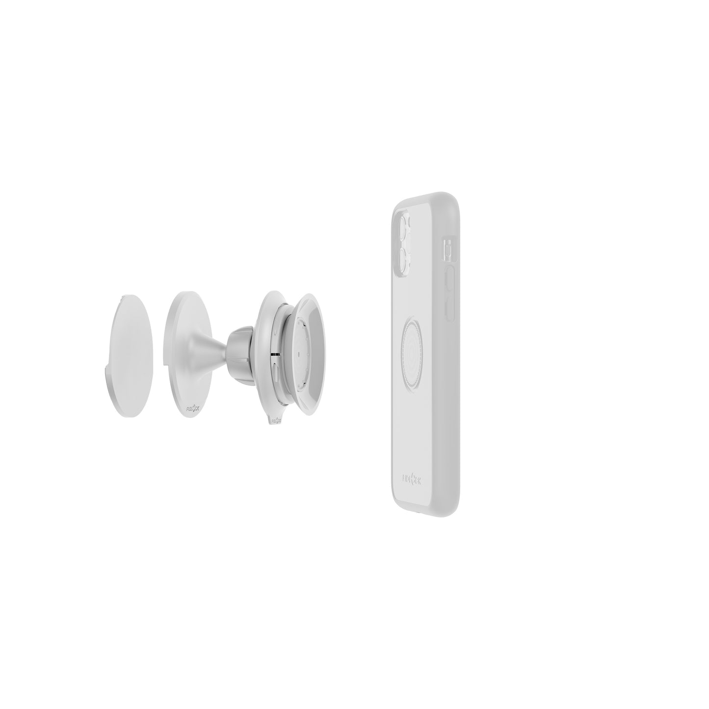 Support Mural FIDLOCK VACUUM Blanc