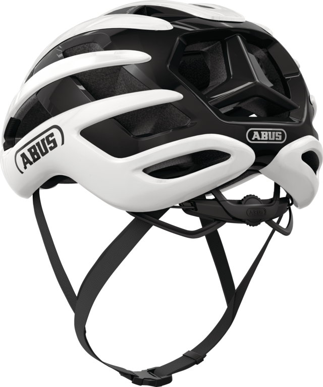 Helm Straße ABUS AIRBREAKER 2.0 Shiny Weiß