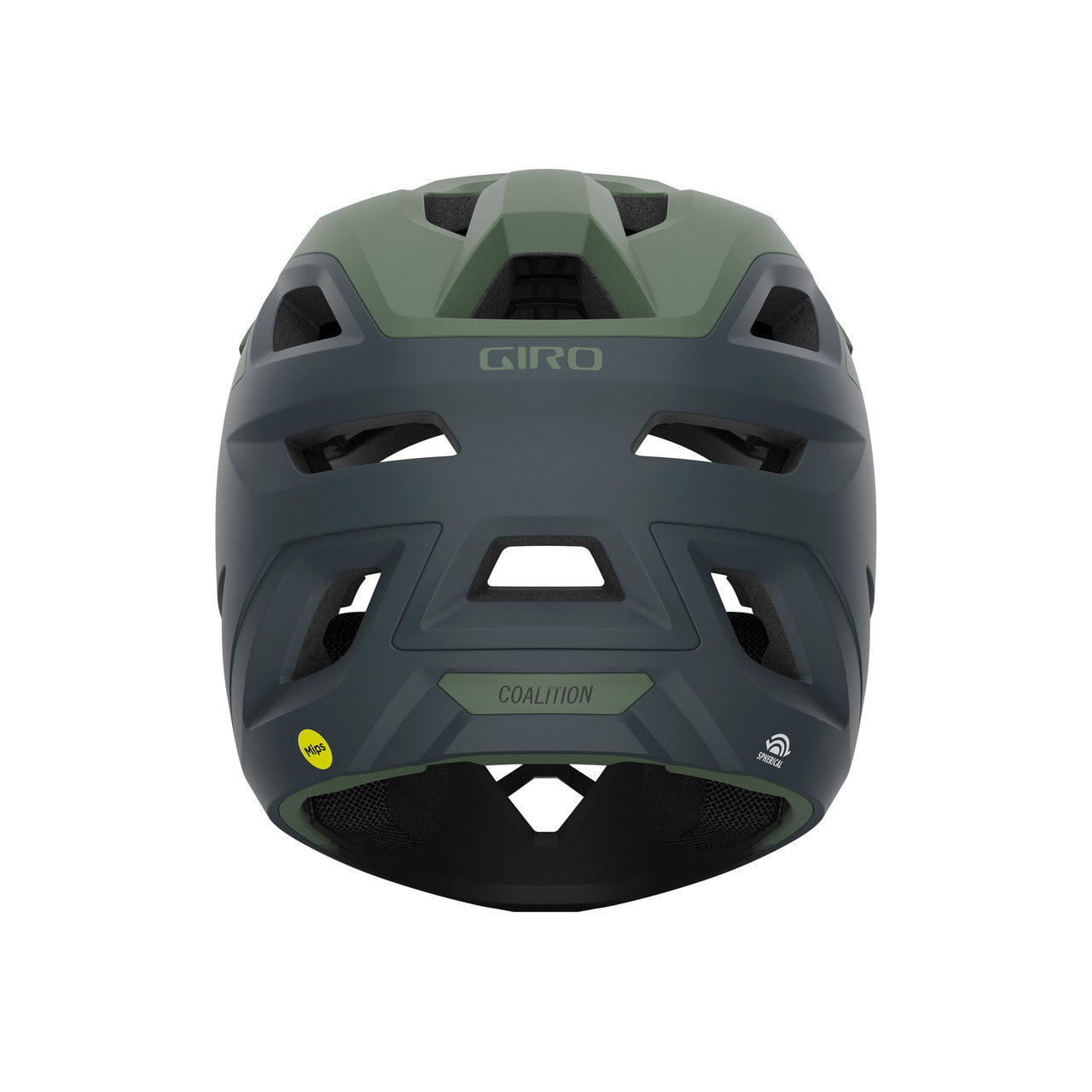 MTB-Helm GIRO COALITION SPHERICAL Schwarz/Grün Matt