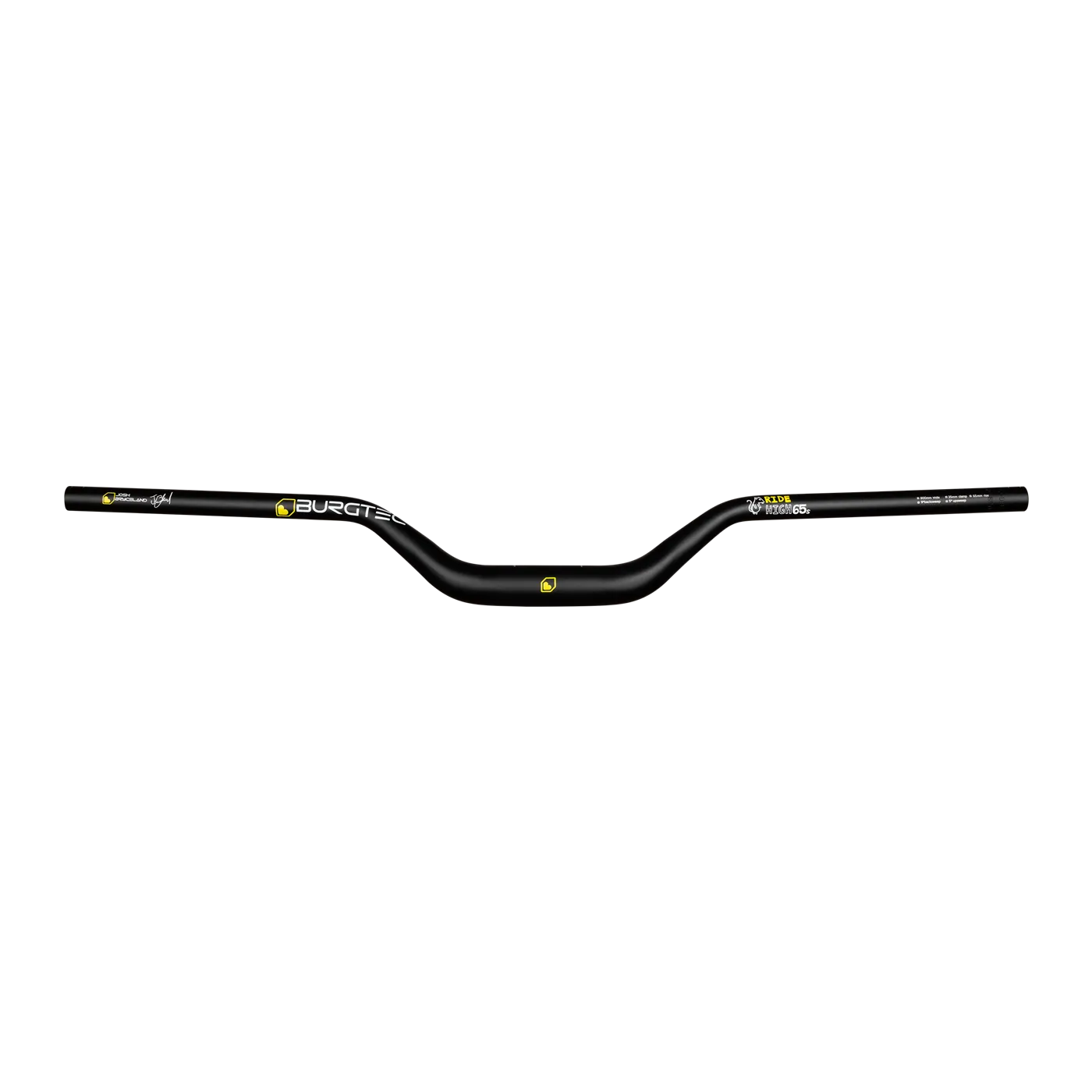 Cintre BURGTEC RIDE HIGH JOSH BRYCELAND SIGNATURE Rise 65mm 800mm Noir
