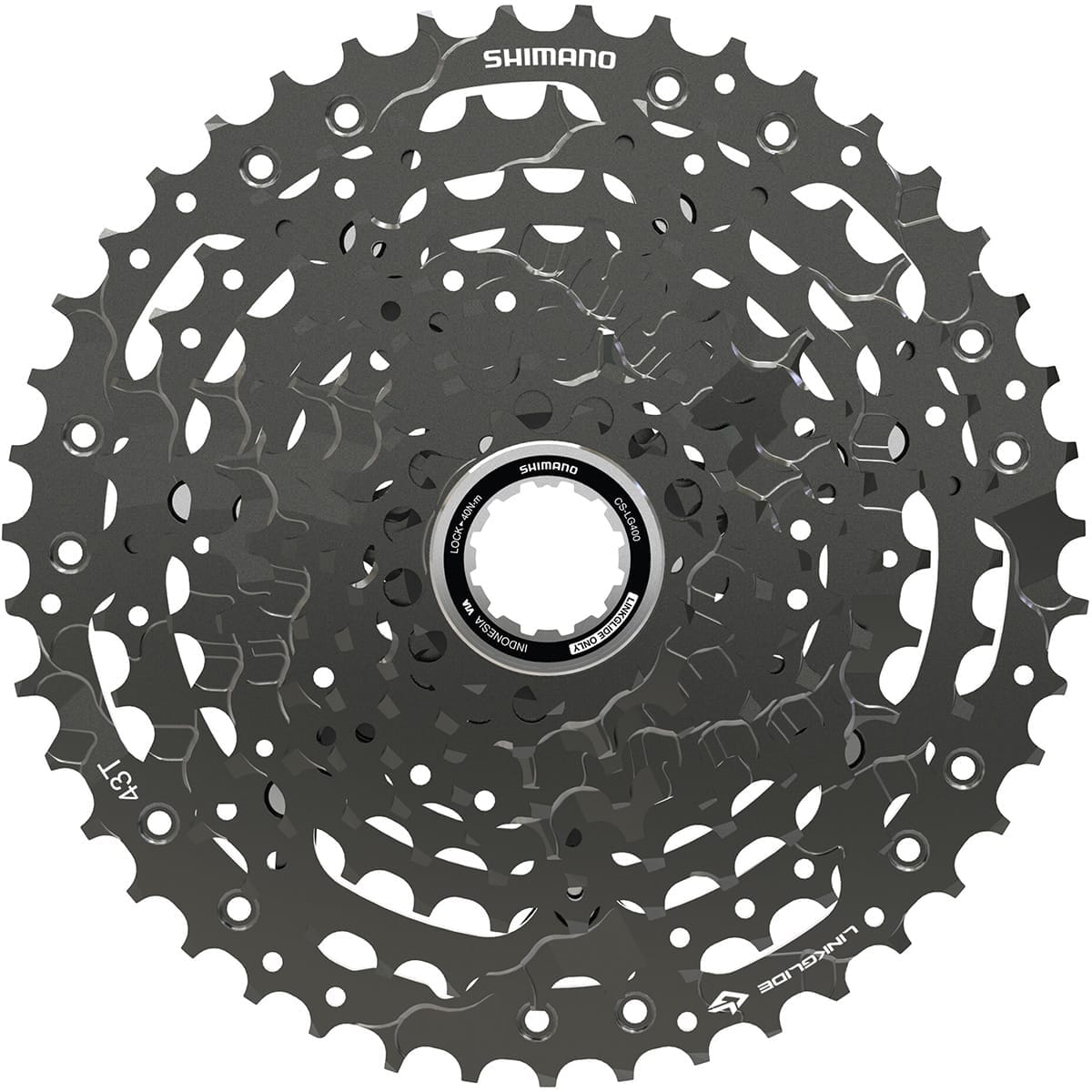 Cassette 10V SHIMANO CS-LG400 Linkglide