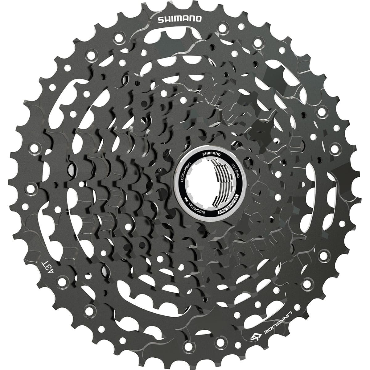 Cassette 10V SHIMANO CS-LG400 Linkglide