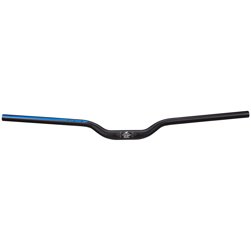 Kleiderbügel SPANK SPOON 800 Rise 40mm 800mm Schwarz/Blau