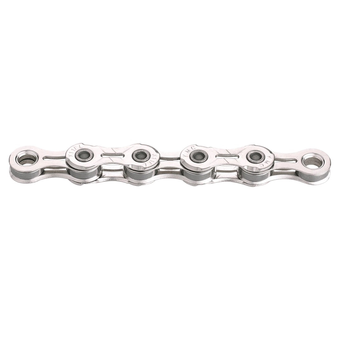 Kette 11V KMC X11EL Silber Gewachst