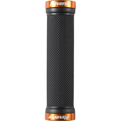 Grips REVERSE COMPONENTS CLASSIC Lock-On Noir/Orange