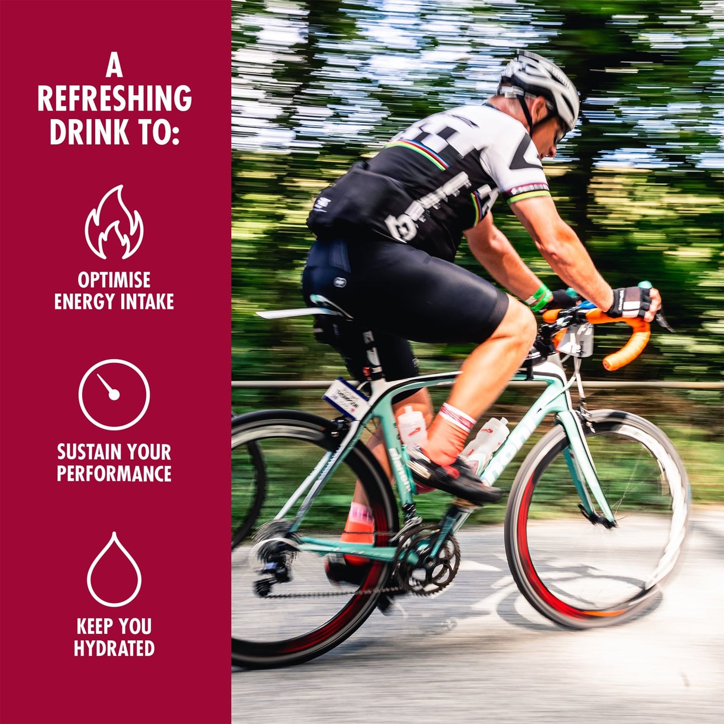 Energy Drink HIGH5 ENERGY DRINK (47g) Rote Früchte
