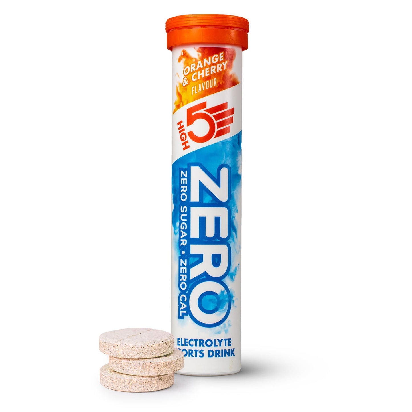 HIGH5 ZERO Elektrolyt-Hydratation (20 Tabletten) Orange und Kirsche