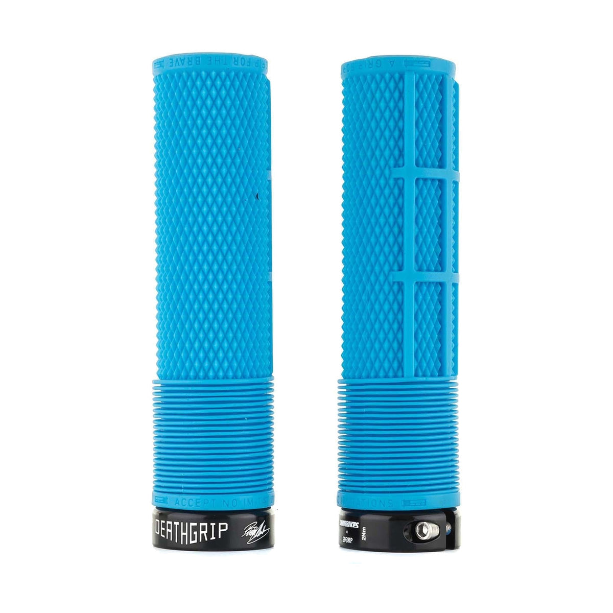 Grips DMR DEATHGRIP Large Lock-on Bleu