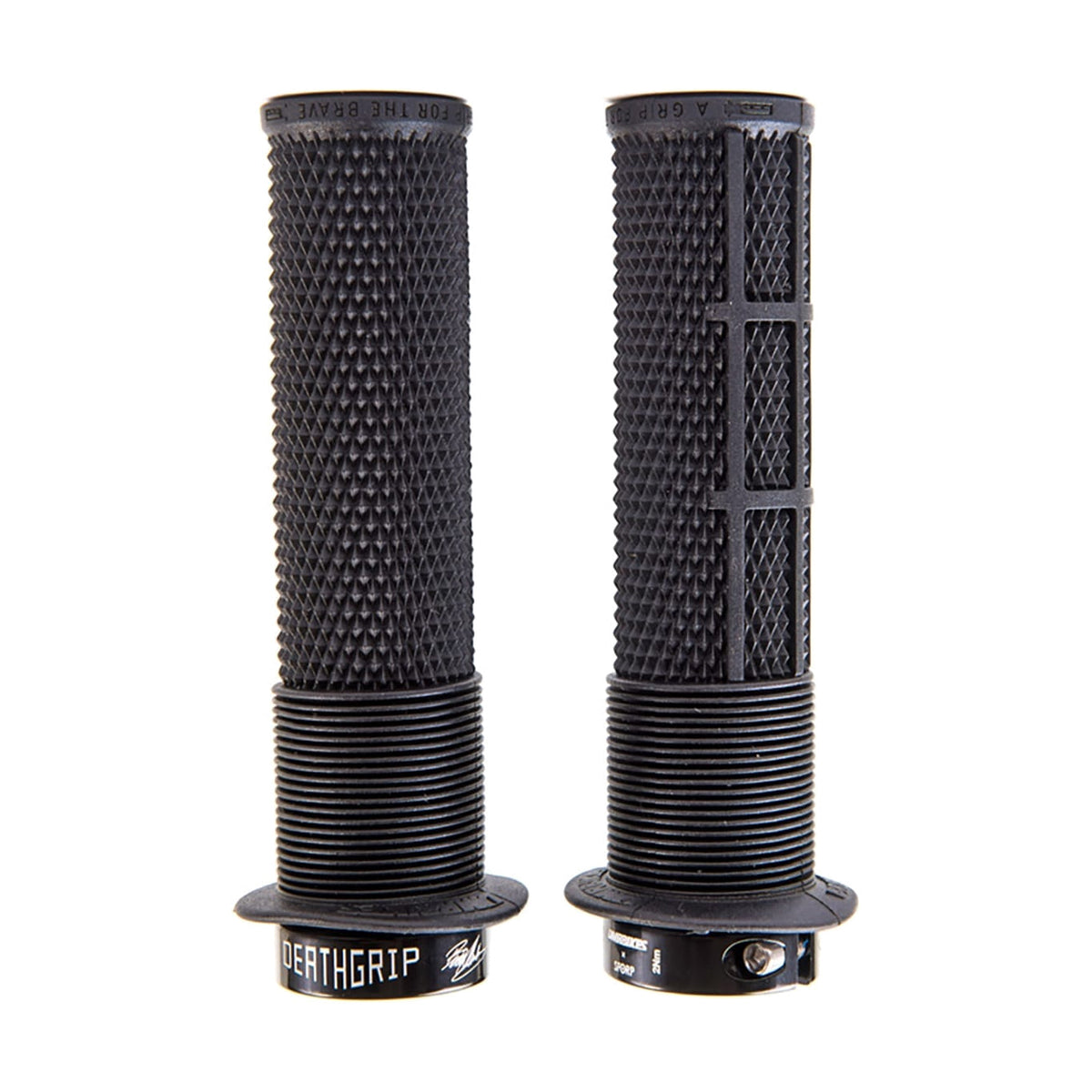 Grips DMR DEATHGRIP RACE Flange Large Lock-on Noir