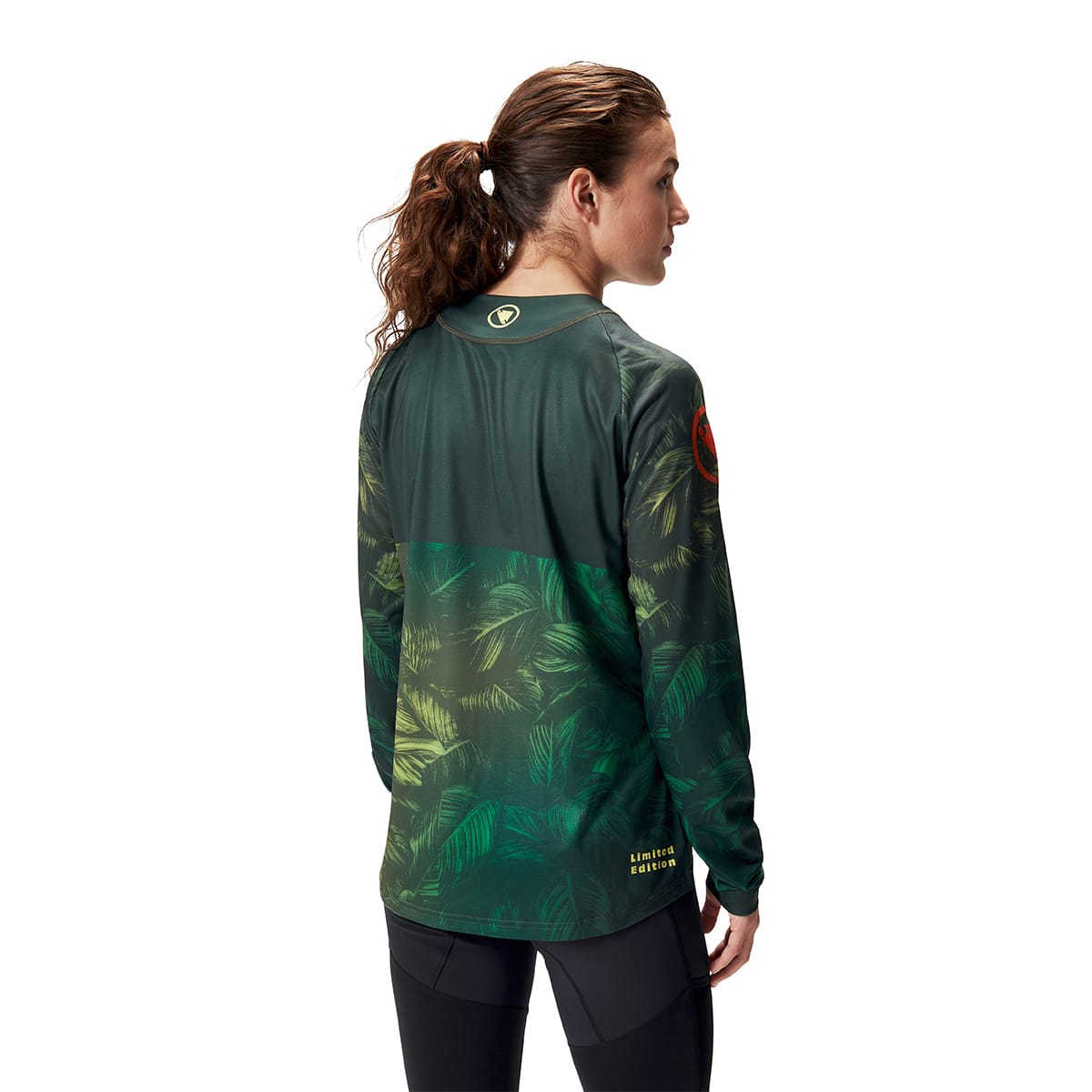 Maillot ENDURA TROPICAL LTD Manches longues Femme Kaki