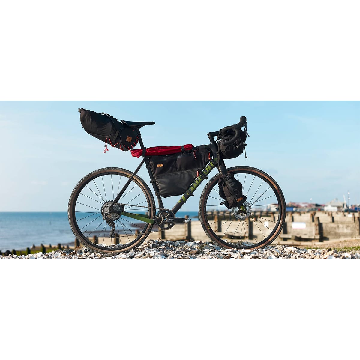 RESTRAP FULL FRAME BAG LARGE 9 L Rahmentasche Schwarz