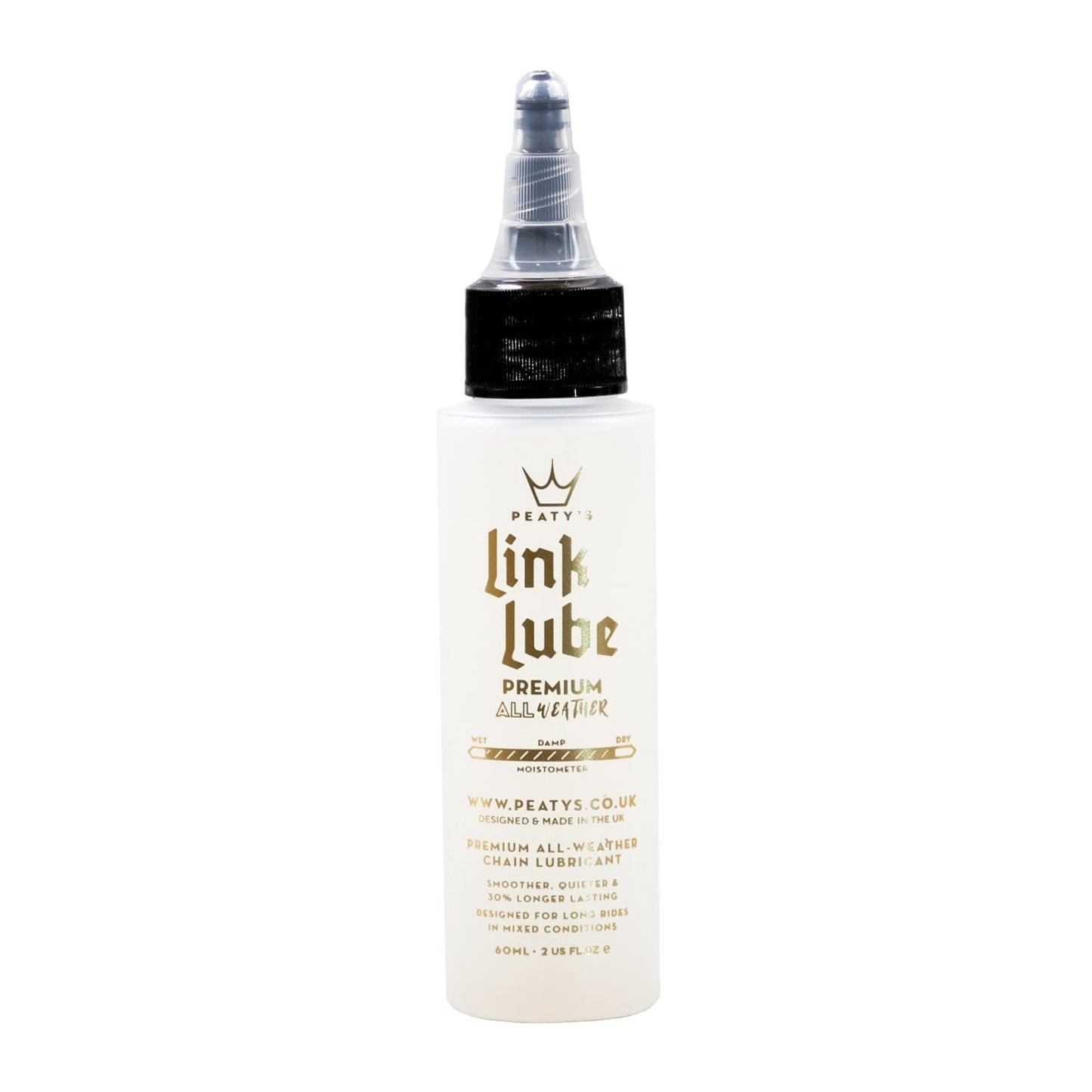Schmiermittel für alle Bedingungen PEATY'S LINKLUBE PREMIUM ALL WEATHER (60 ml)