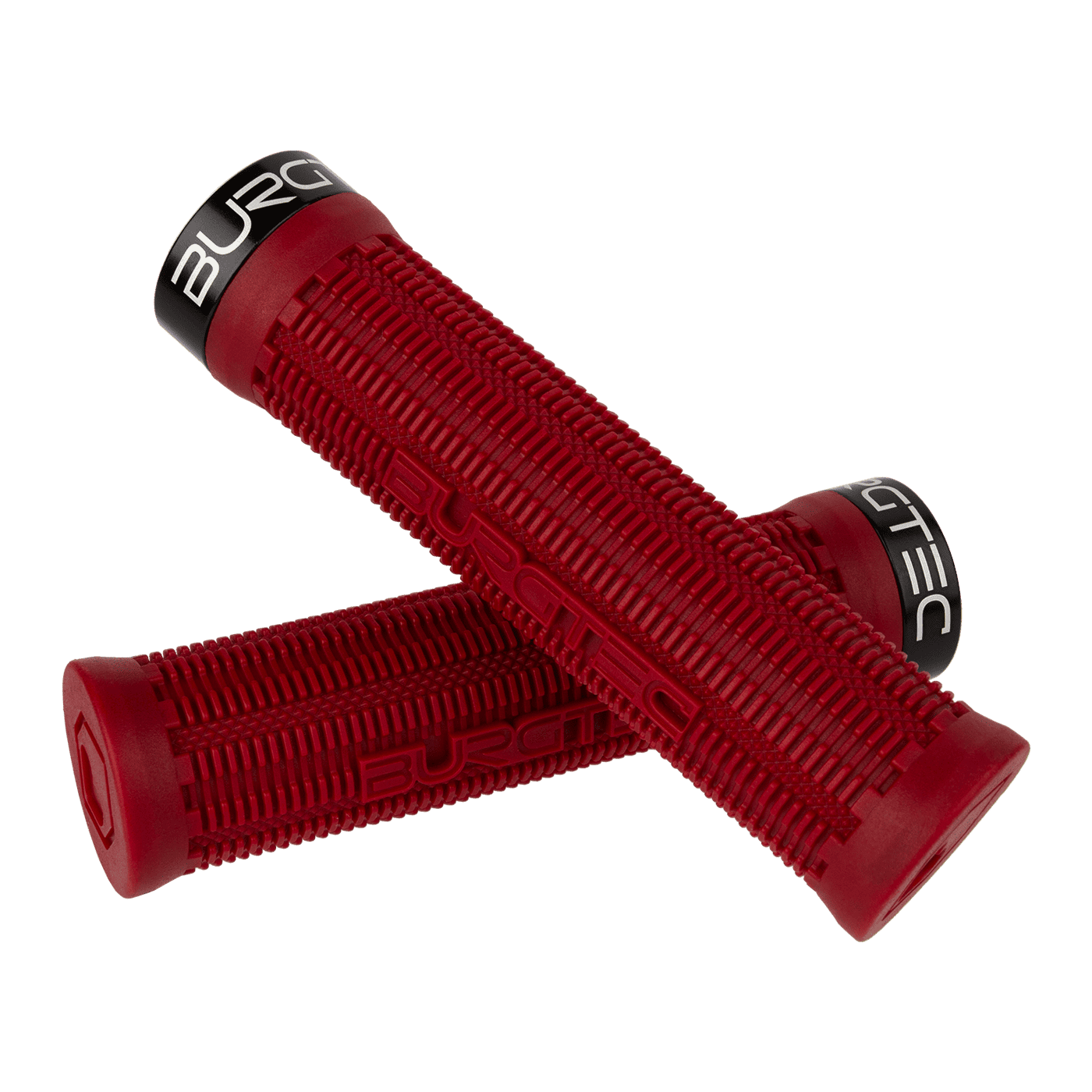 BURGTEC THE BARTENDER PRO GREG MINNAAR SIGNATURE Lock-On Grips Rot