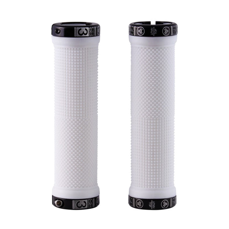 Grips SB3 KHEOPS Lock-On 129 mm Blanc