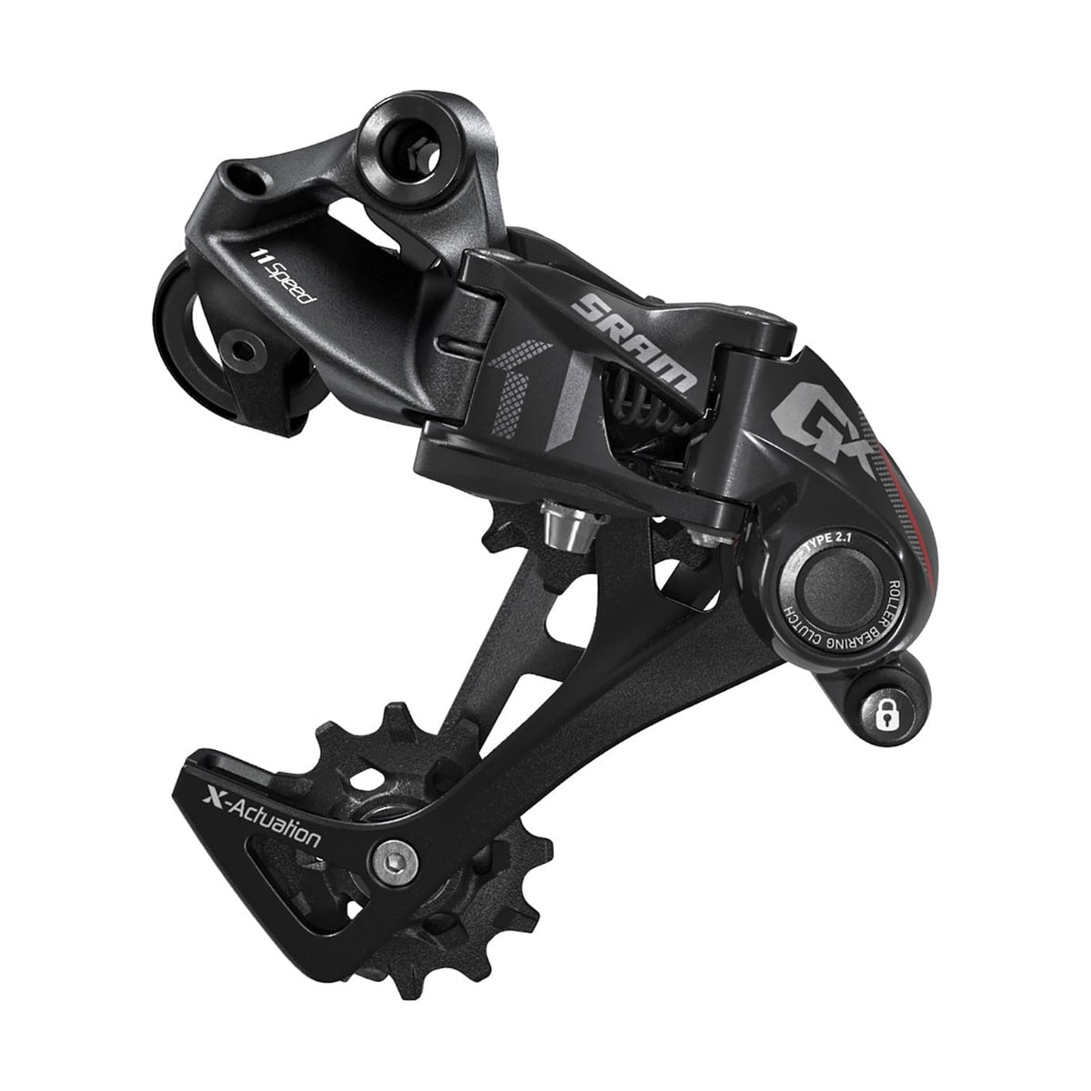 Dérailleur Arrière SRAM GX 1X11V Chape Longue Rouge