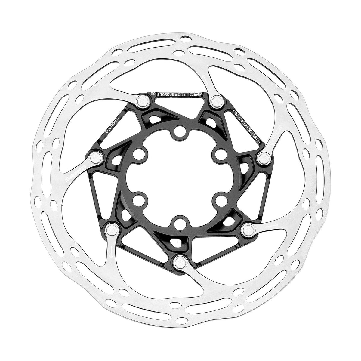 Disque SRAM CENTERLINE X ROUNDED 6 Trous