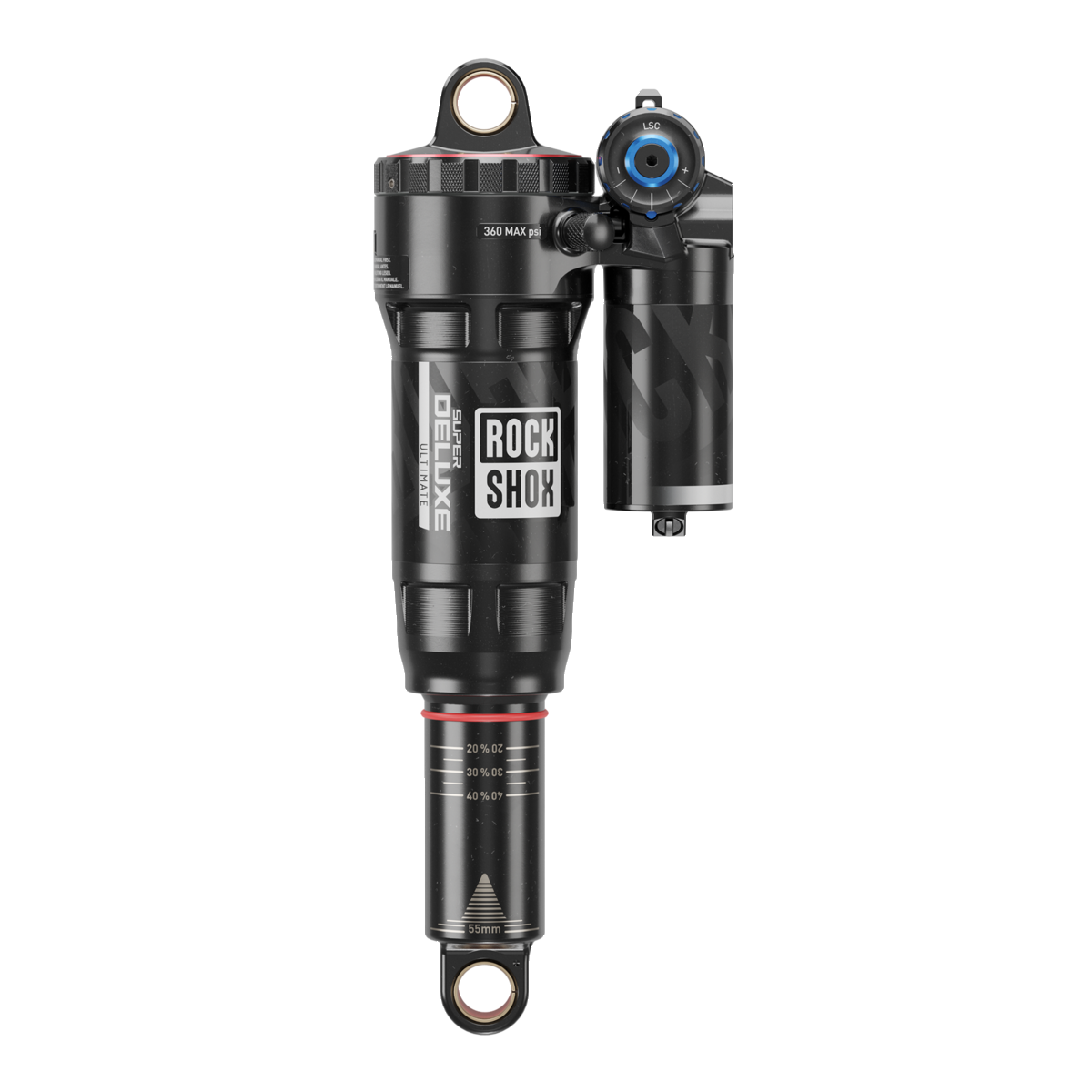 Amortisseur ROCKSHOX SUPER DELUXE ULTIMATE RC2T HBO DEBONAIR+ Progressive pour Specialized Levo (S2-S6) 2023